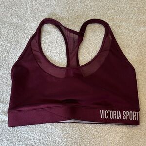 VS - Women's Burgundy Sports Bra size small